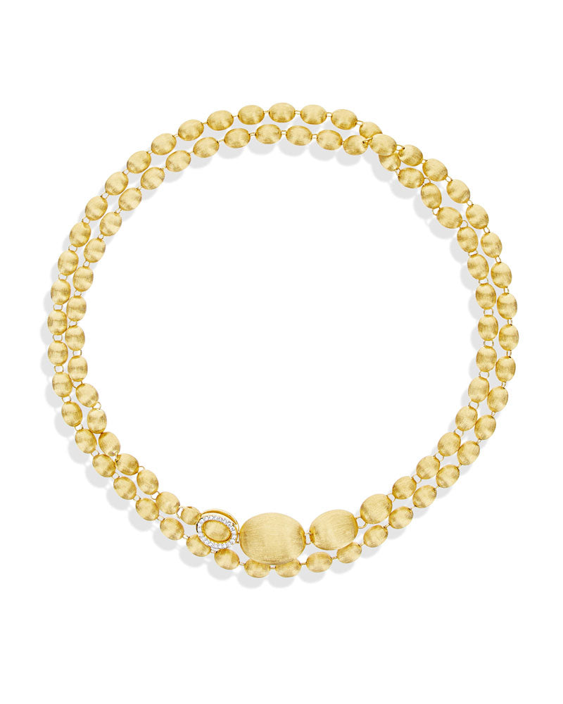 Collana "Ivy" con Boules in Oro