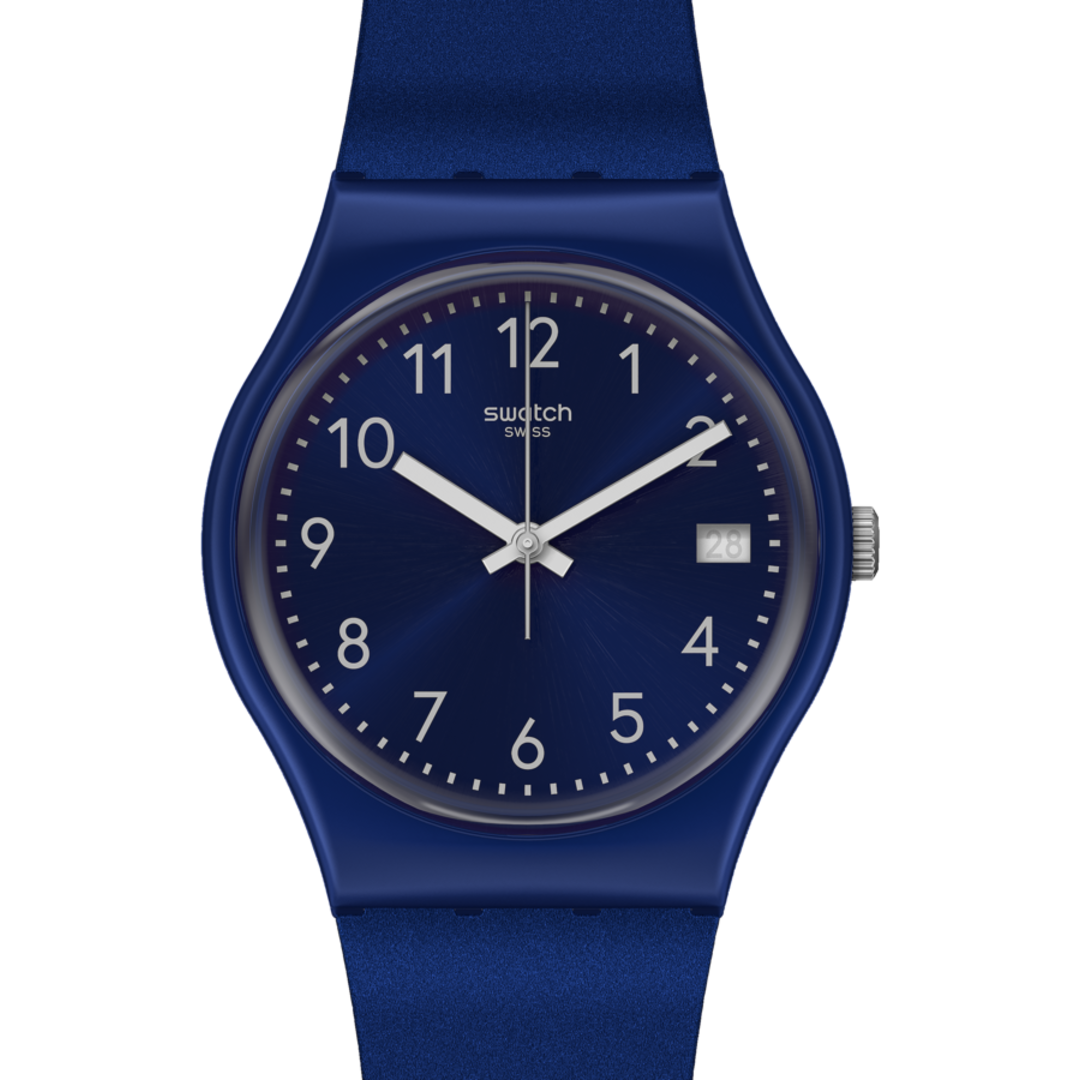 Silver In Blue