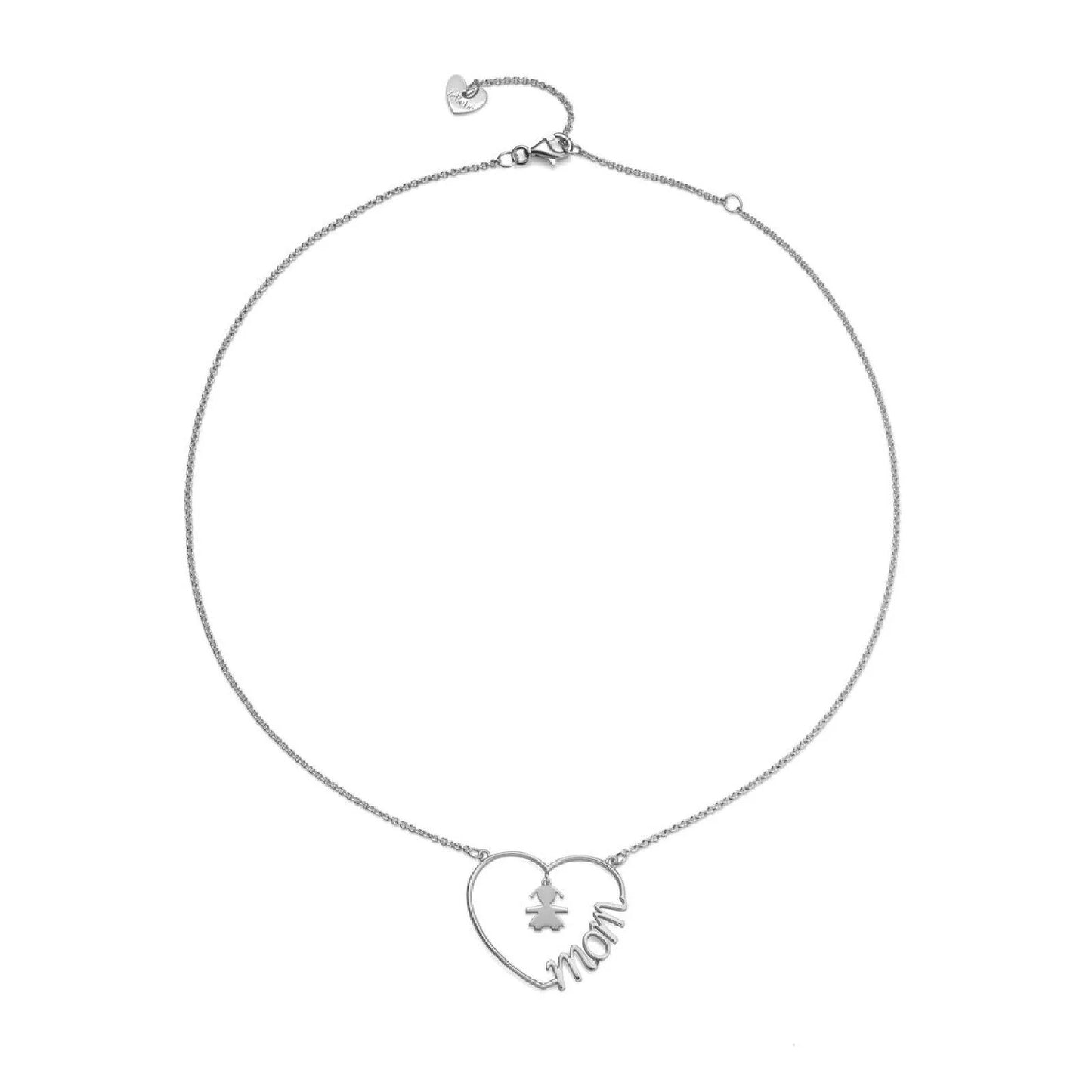 Collana Cuore di Mamma con Bimba