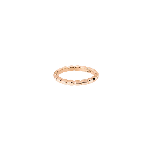 Anello Granelli Oro Rosa