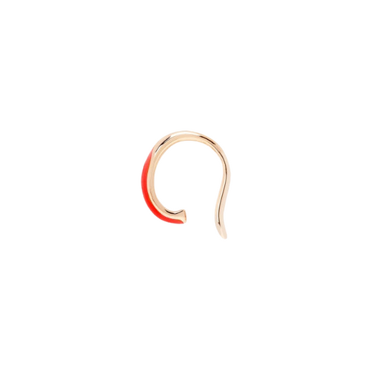 Earcuff Rondelle Rosso