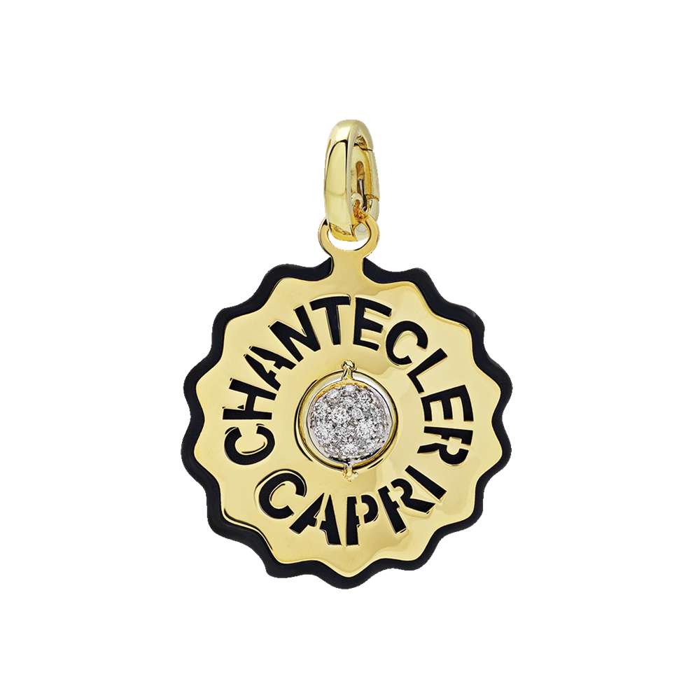 Ciondolo Logo Chantecler Oro