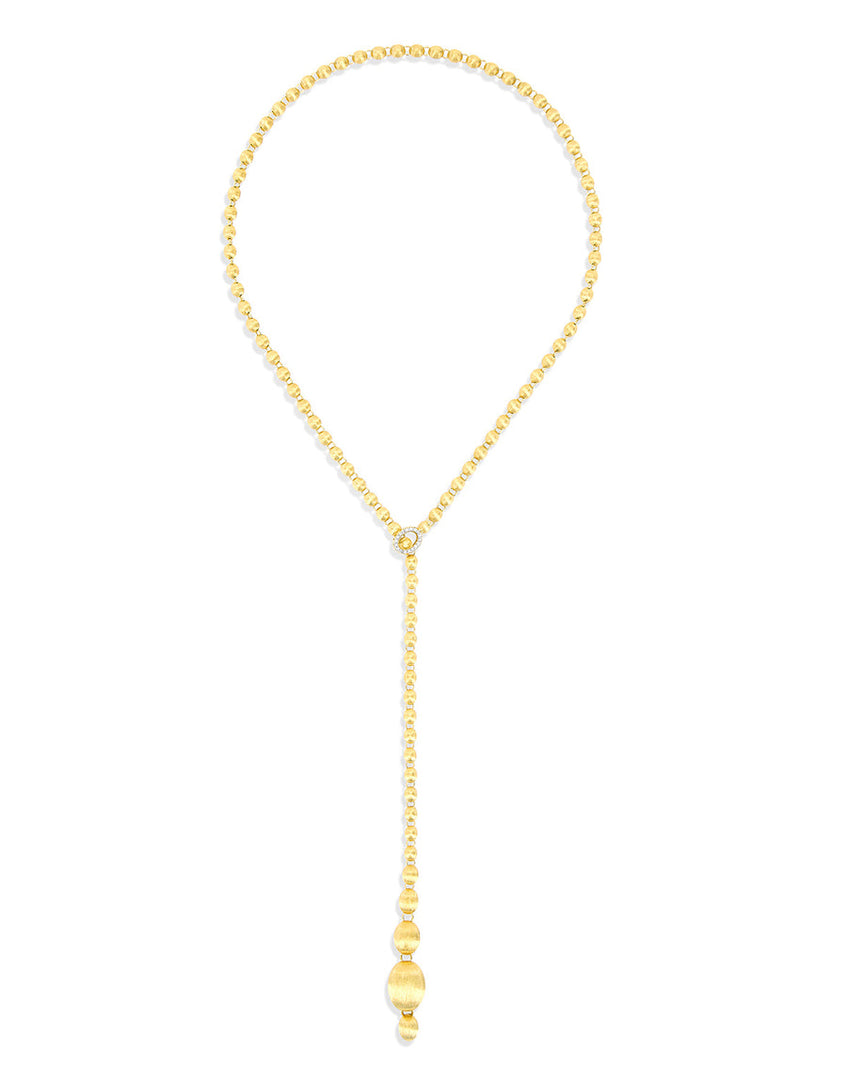 Collana "Ivy" con Boules in Oro e Diamanti
