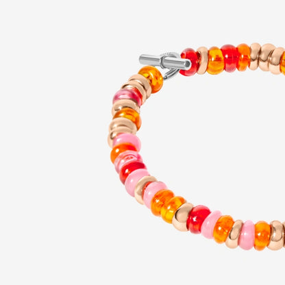 Bracciale Rondelle Arancio