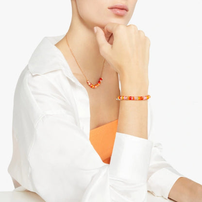 Bracciale Rondelle Arancio