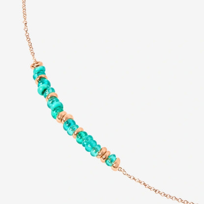 Collana Rondelle Azzurra