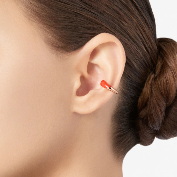 Earcuff Rondelle Rosso