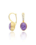 Load image into Gallery viewer, Orecchini Ciliegine &quot;Boules&quot; Lepidolite (Piccoli)
