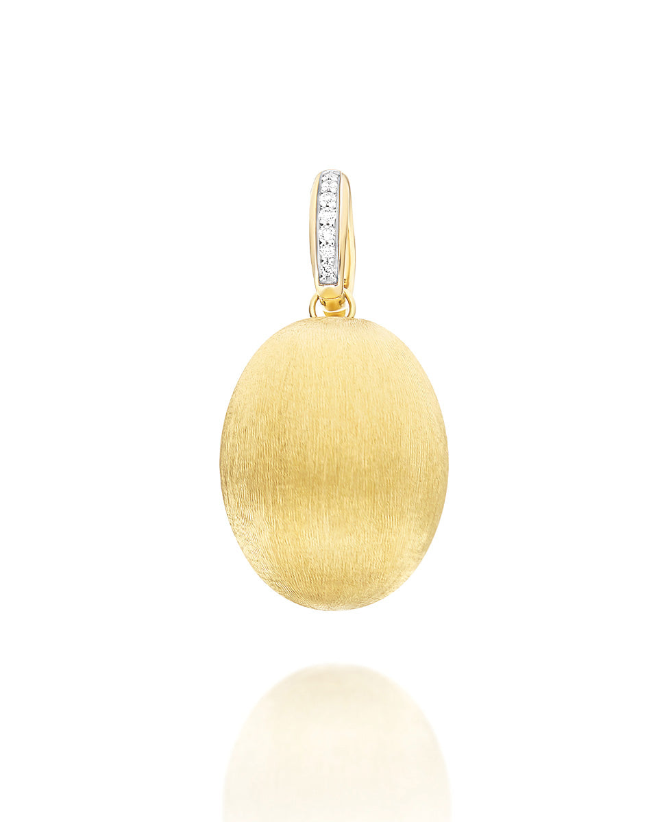 Charm "Boules" in oro e Diamanti (Grande)