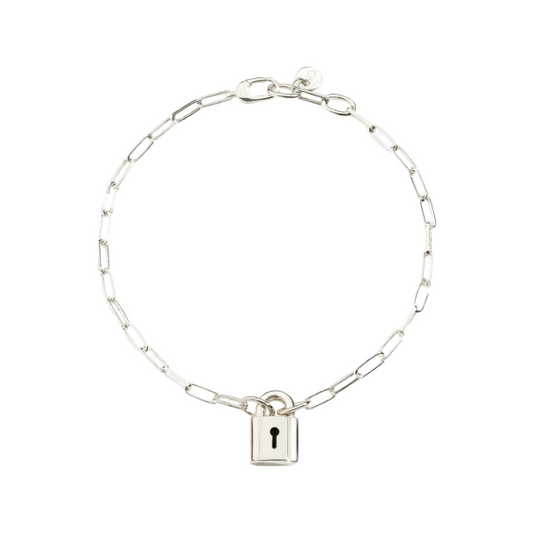 Bracciale Lucchetto Argento