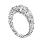 Load image into Gallery viewer, Anello Eternity Grace a Scalare
