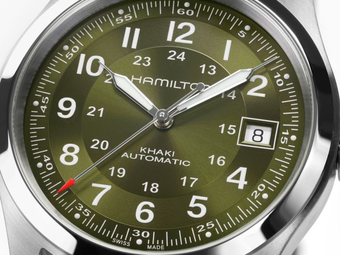 Khaki Field Auto 38mm